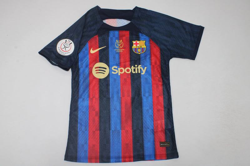 Camisa Barcelona Home 22/23 - Supercopa da Espanha FINAL