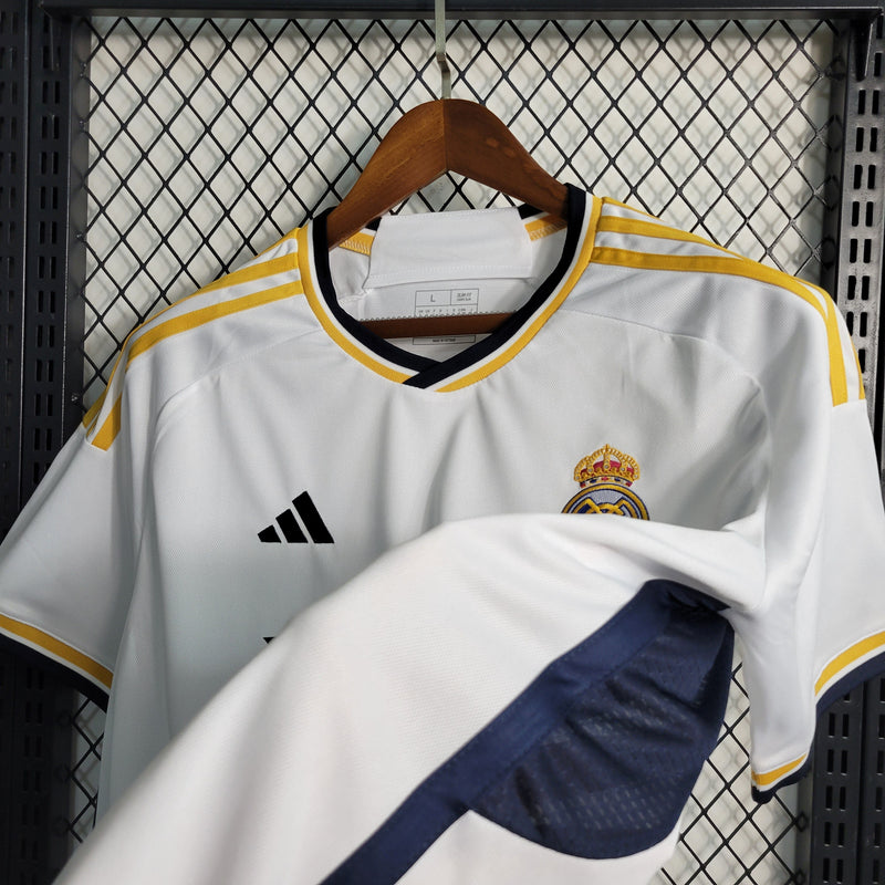 Camisa Real Madrid Home 23/24 - Adidas Torcedor Masculina - Lançamento