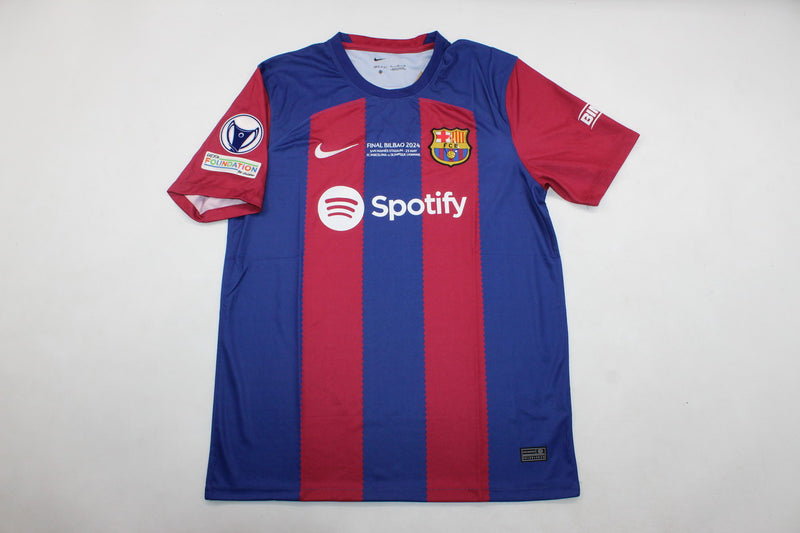 Camisa Barcelona Home 23/24 - UEFA Women's Champions League FINAL