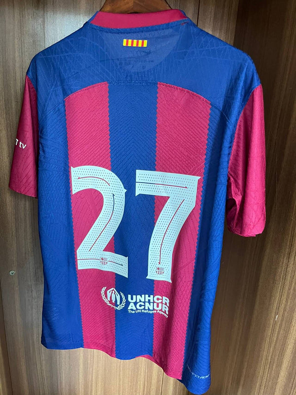 Camisa Barcelona Home 23/24 - Jogador JOAN GAMPER