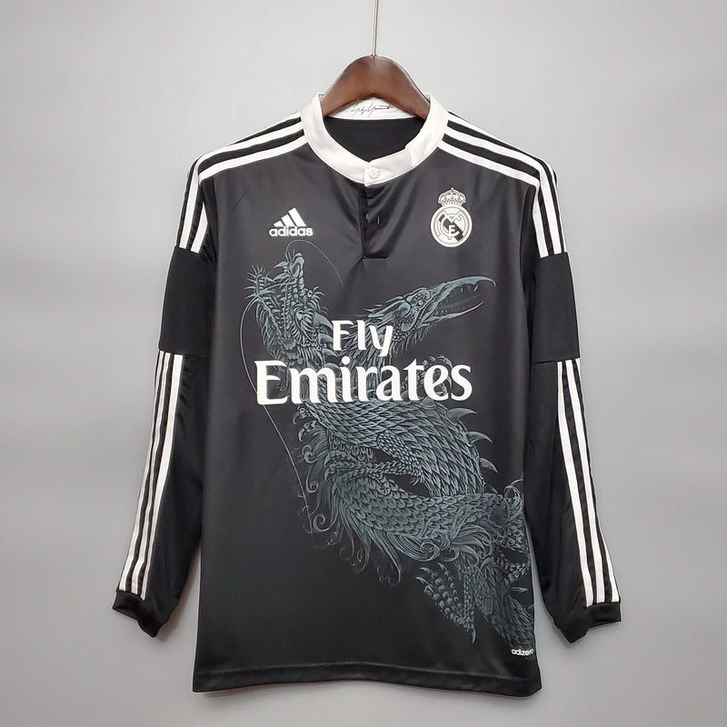 Camisa Real Madrid III 14/15 - Versão Retro Manga Longa