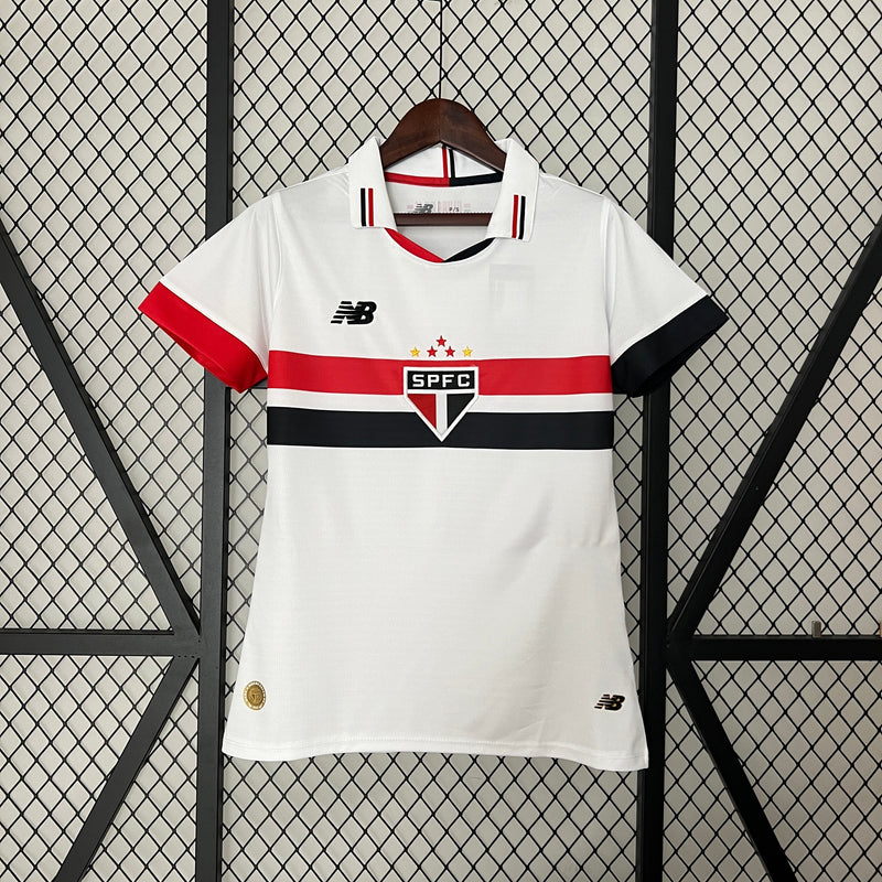 Camisa São Paulo Home Titular 23/24 - Feminina