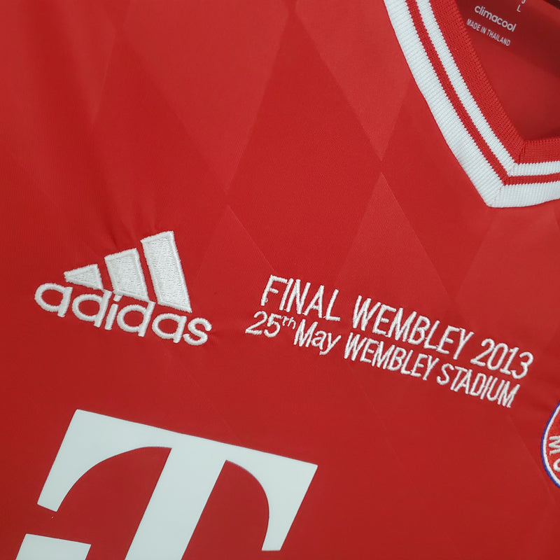 Camisa Bayern de Munique Home UCL FINAL 12/13 - Retro