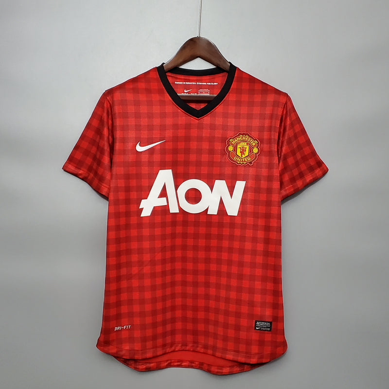 Camisa Manchester United Titular 12/13 - Versão Retro