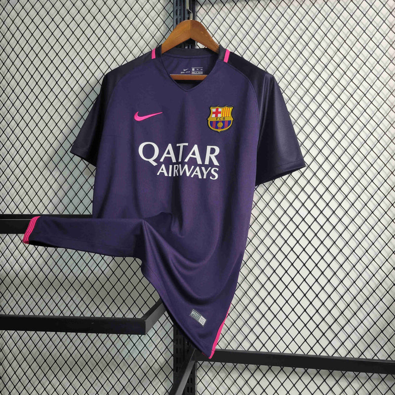 Camisa Barcelona Away 16/17 - Versão Retro