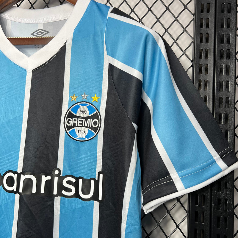 Camisa Grêmio Home 24/25 - Umbro Torcedor Masculina - Lançamento