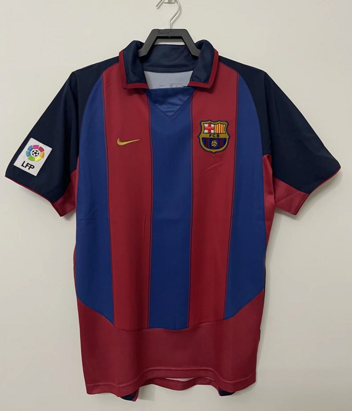 Camisa Barcelona Home 03/04 - Versão Retro