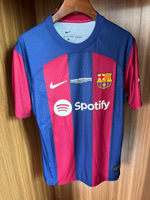 Camisa Barcelona Home 23/24 - Jogador JOAN GAMPER