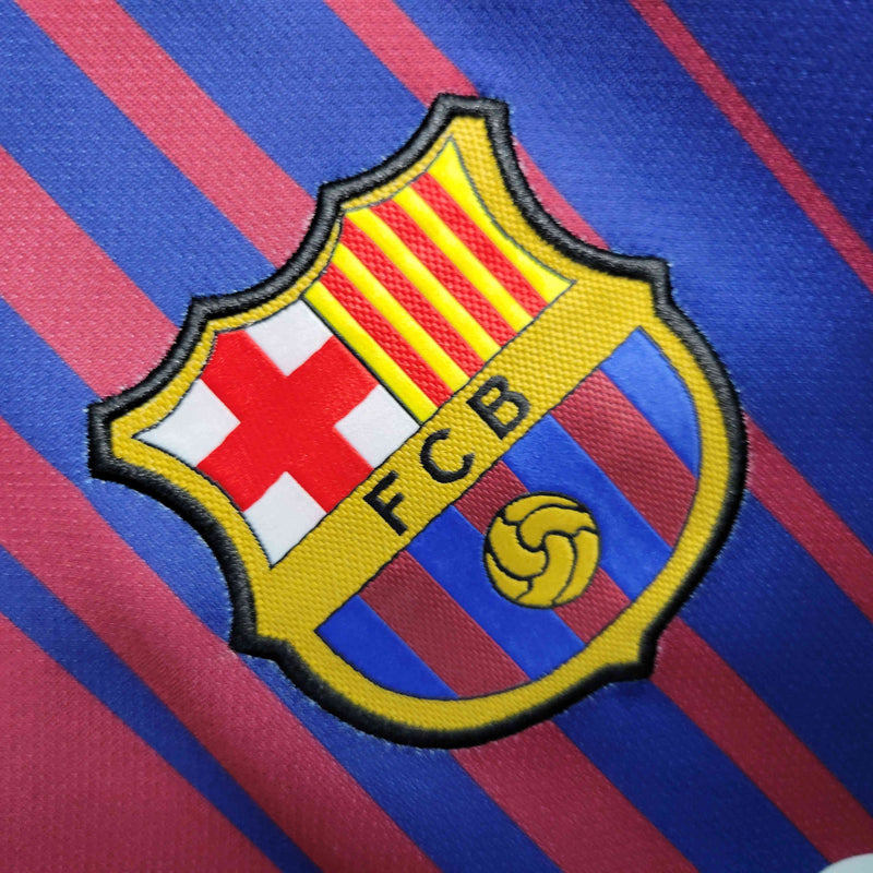 Camisa Barcelona Home 17/18 - Versão Retro