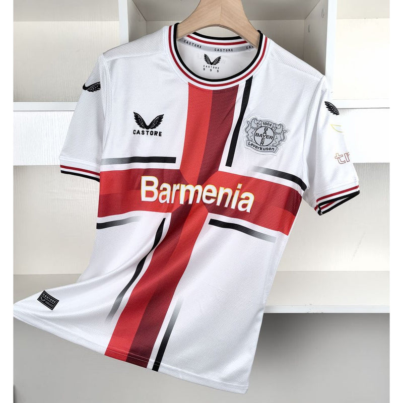 Camisa Bayer Leverkusen Away 24/25 - Torcedor Masculina - Lançamento