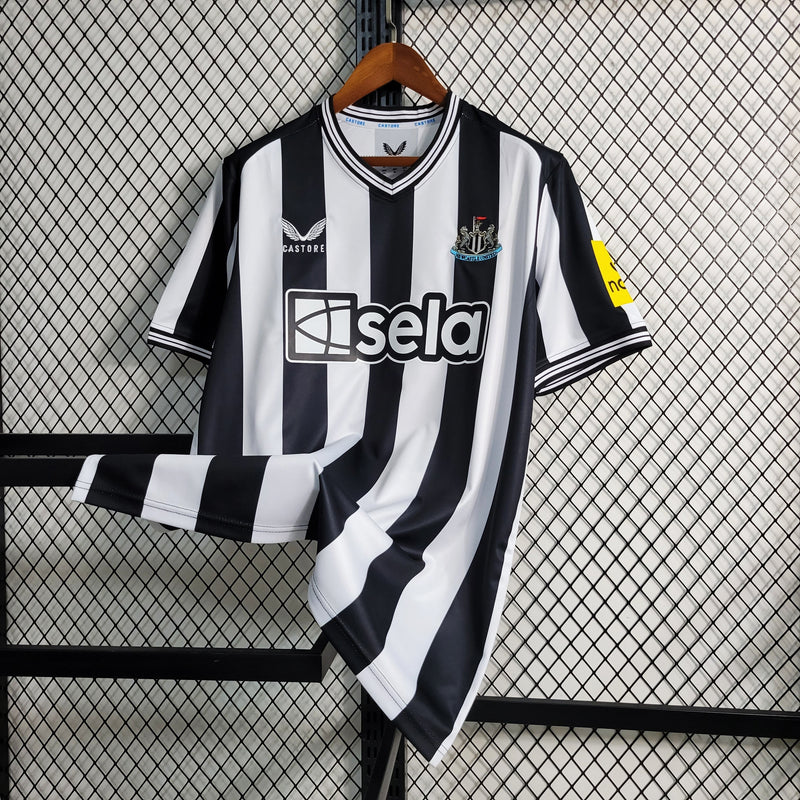 Camisa Newcastle Home 23/24 - Castore Torcedor Masculina - Lançamento