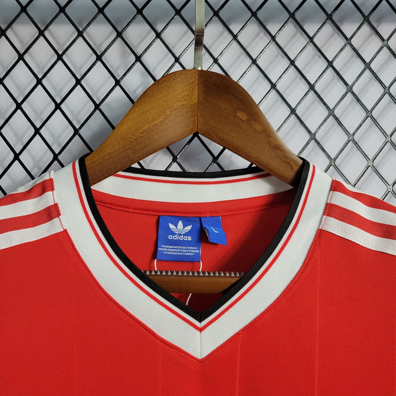 Camisa Manchester United Titular 1984 - Versão Retro