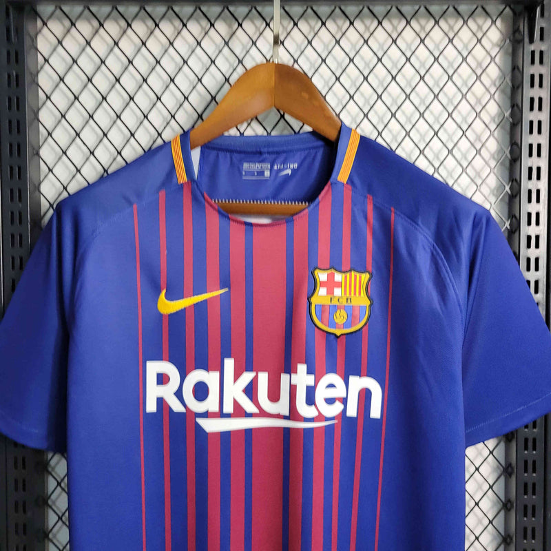 Camisa Barcelona Home 17/18 - Versão Retro