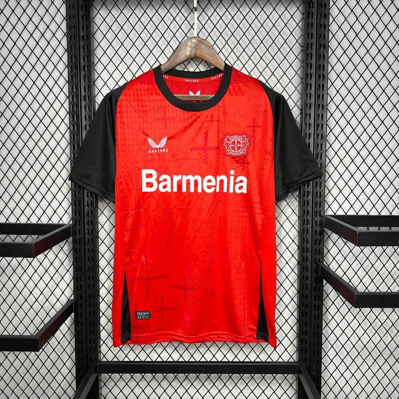 Camisa Bayer Leverkusen Home 24/25 - Torcedor Masculina - Lançamento